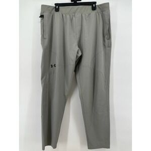 Under Armour Mens‎ XXL Training Pants Lightweight Gray Athletic Fitted